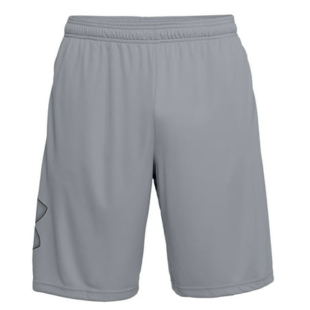 Under Armour Men's UA Tech Graphic 10" Athletic Fitness Active Training Shorts, Steel, M