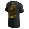 thumbnail image 3 of Men's Black Trish Stratus 25 Years Accolades T-Shirt, 3 of 3