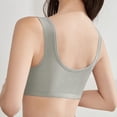 thumbnail image 4 of MDUKONU Women’s Bras Womens Seamless Wireless Supportive Bra Push Up Comfort Soft No Underwire Full Coverage T-Shirt Bra Light Green 36, 4 of 5