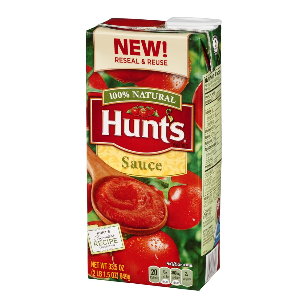 Hunts Tomato Sauce 33.6oz