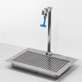 thumbnail image 3 of Push Cup Faucet Automatic Closing Design Water Station Pedestal Glass Filler for Kitchen Hotel Restaurant Bar, 3 of 8