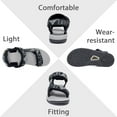 thumbnail image 3 of OutPro Men's Hiking Sandals Arch Support Casual Outdoor Flat Athletic Walking Shoes Black, 3 of 7