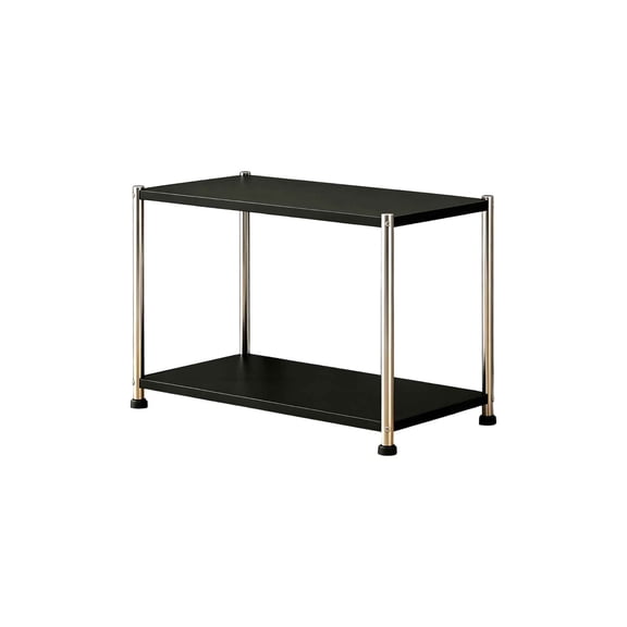 HOARBOEG Kitchen Storage Rack 2-Tier Multi-Layer Freestanding Floor Shelf Bathroom Organizer Pantry Shelf for Home Office Laundry Room