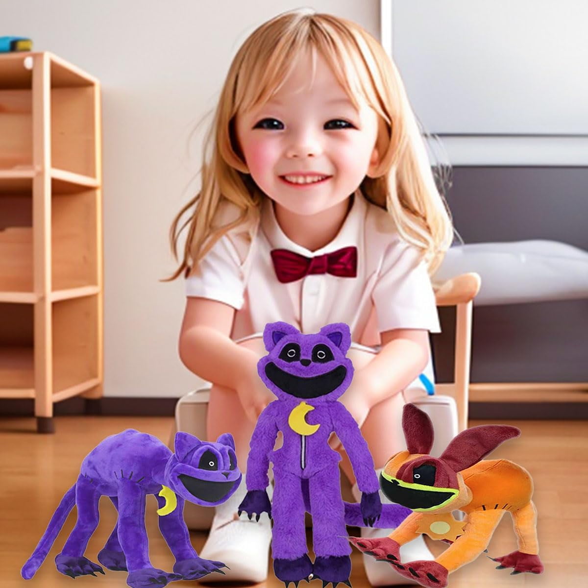 Purple cat plush best sale