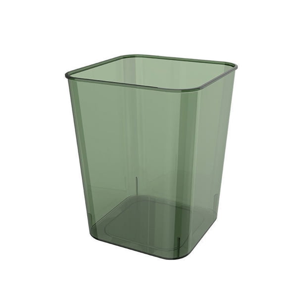 Monstrate Space Saving Trash With Large Capacity Bathroom Bedrooms Storage Dormitory Bedroom And For And Living Luxury Storage Suministros de limpieza para el hogar Versalles Verde 2 27*21.5*18 CM