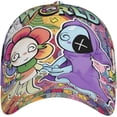 thumbnail image 2 of Dandys World Cap Printed Adjustable Baseball Hat Fan Cap for Men Women, 2 of 6