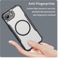 thumbnail image 4 of REQO Compatible for iPhone 16e Case: iPhone 16e Phone Case, Magnetic Translucent Matte Rugged Shockproof Anti-Slip Slim Cell Phone Cover, Military Grade Drop Protection Best Phone Case, 4 of 8