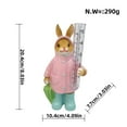 thumbnail image 4 of Rabbit Outdoor Garden Animal Rain Measurement Decorative Rain Measurement Garden Courtyard Resin Decorative Arts and Crafts, 4 of 5