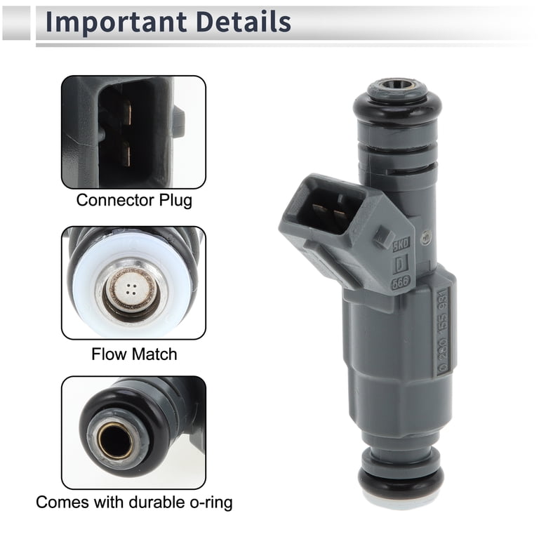 1 Pc No.0280155931/12561462 Fuel Injector for CADILLAC CTS 5.7 2004-2005 Car Engine Flow Match Fuel Nozzle