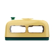 balikha Egg Incubator 8 Hatching Incubator, Sturdy Temperature Control Manual Egg Turning Chicken Hatcher for Pigeon Goose Duck Birds yellow Green