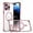 Pink, variant on iPhone 14 Pro Max Phone Case - Clear