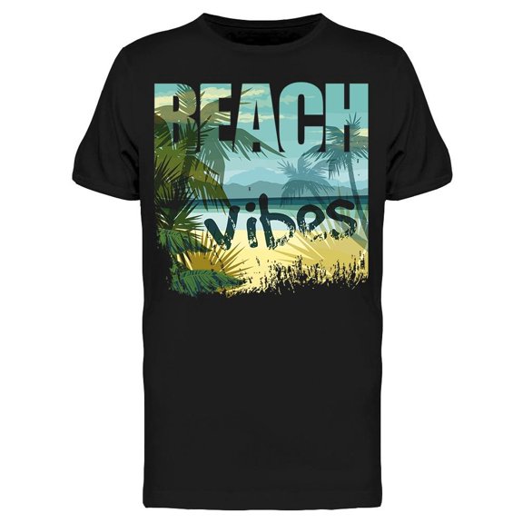 Send You A Beach Vibes T-Shirt Men -Image by Shutterstock, Male Large