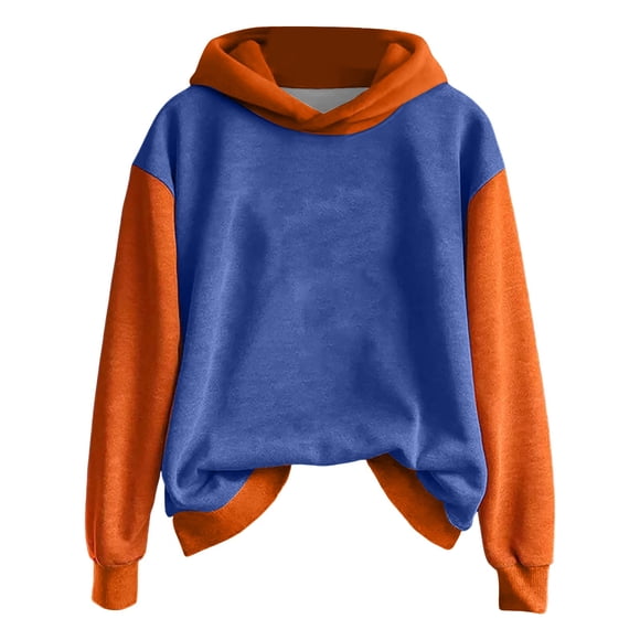 NMMUED Halloween Hoodies, Cute Hoodies, Women Halloween Sweatshirts, Oversized Sweatshirt for Women, Halloween Hoodie, Hoodies Y2k, Blue XL