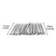 thumbnail image 3 of 20 Piezas de Herramientas de Costura de Cuero, Suministros para Obras de Arte, Costura a Mano de Aleación de Zinc para Tallado de Artesanía en Cuero, Sunnimix Talla Estampado, 3 of 8