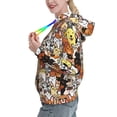 thumbnail image 2 of Cauagu Cats & Dogs Group for Women's Hooded Sweatshirts Pullover Hoodie for Women Fall Workout Sweat Long Sleeve Preppy Sweatshirts-XX-Large, 2 of 7