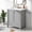 Grey, variant on 30" Bathroom Sink Vanity Combo with Smooth Ceramic Sink, Modern Bathroom Cabinet with Multi-functional Cabinet, Drawer, Adjustable Shelf, Green
