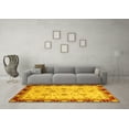 thumbnail image 3 of Ahgly Company Indoor Rectangle Oriental Yellow Traditional Area Rugs, 2' x 4', 3 of 4