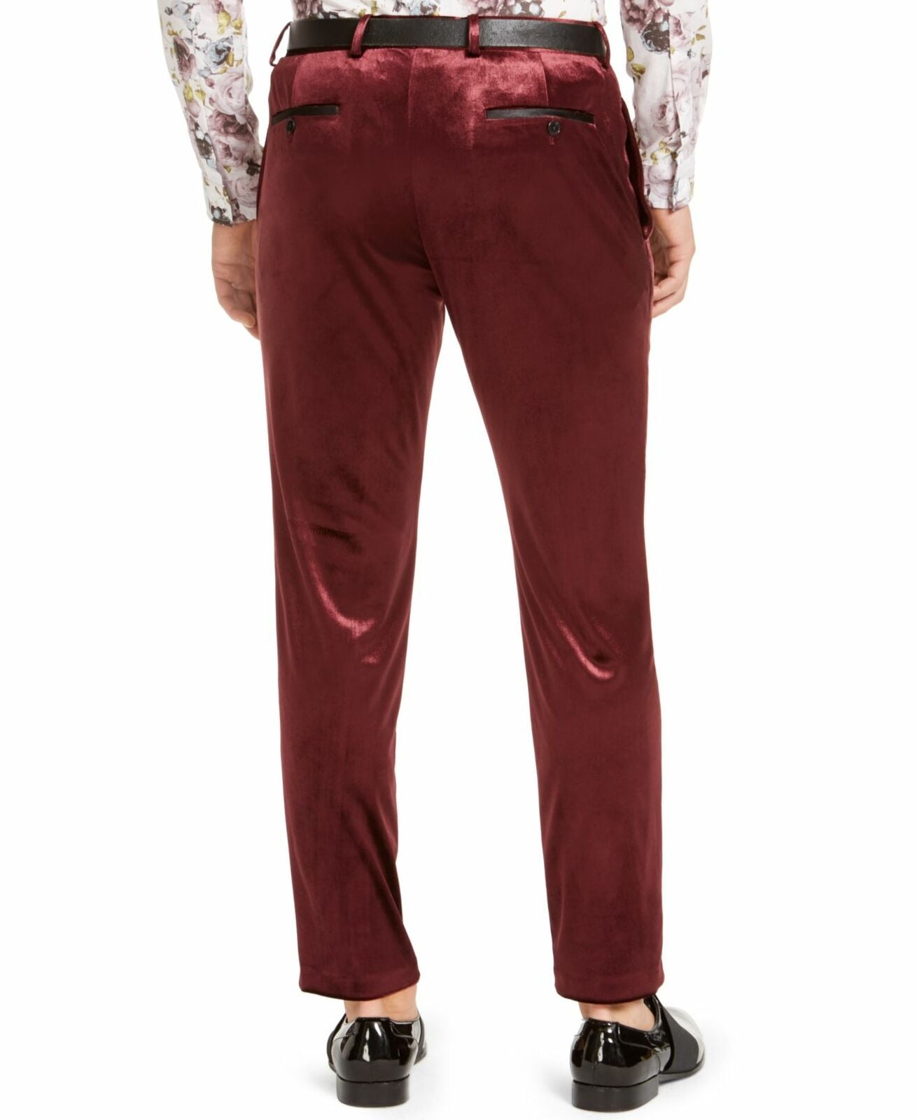 men's tapered leg dress pants
