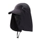 thumbnail image 2 of Sombrero para el Sol Sunnimix con Solapa en el Cuello Gris Oscuro, 2 of 8