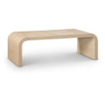 thumbnail image 1 of Meridian Furniture Cresthill White Oak Coffee Table, 1 of 10