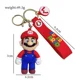 thumbnail image 5 of Super Mario 3D llavero de dibujos animados Mario Bros Luigi Toad Yoshi Bowser figura de acción modelo PVC bolsa de dibujos animados muñeca colgante juguetes regalos, 5 of 6