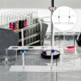 thumbnail image 1 of UPOUART Soporte Para Embudo De Altura Ajustable Con De Orificios Color Plata Para Laboratorio, 1 of 8