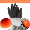 thumbnail image 3 of Idalinya Work Gloves Anti-Slid Cut   Coldproof Waterproof Protection Double Layer Latex Gloves, 3 of 8