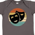 thumbnail image 4 of Inktastic Theater Masks Acting Retro Sunset Boys or Girls Baby Bodysuit, 4 of 5