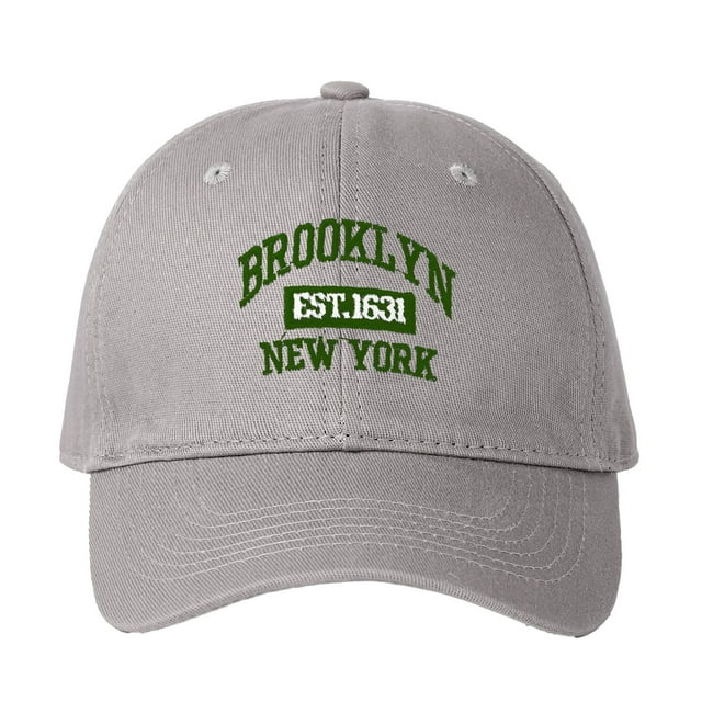 MIASHUI Men Women Classic Baseball Cap Vintage Embroidery Adjustable Trucker Hat,Grey
