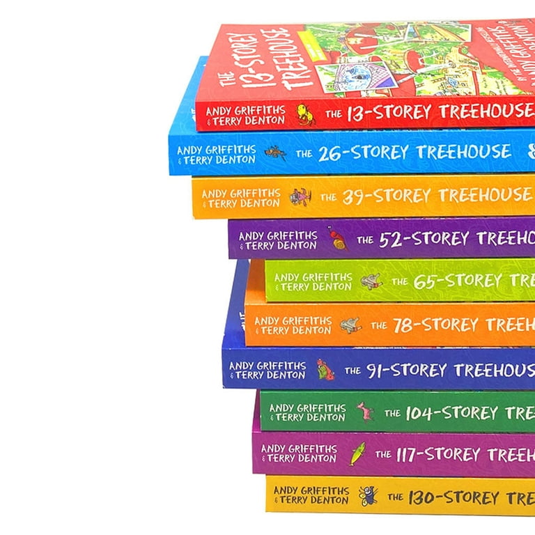 Andy Griffiths' Treehouse Story Series: 10 Book Collection