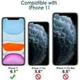 thumbnail image 2 of Silicone Case for iPhone 11 (2019) 6.1-Inch, Silky-Soft Touch Full-Body Protective Case, Shockproof Cover with Microfiber Lining, Black, 2 of 7