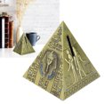 thumbnail image 1 of Modelo Pyramid Craft, Egipcio Modelo Piramidal Resistente Durado Exquisito Manship Mankship Diseño Retro para decoraciones para Adornos, 1 of 7