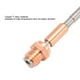 thumbnail image 3 of Garganta Hotend, Cobre Ti anti -bloqueo Bloqueo de alta temperatura tubo de garganta dividido resistente a mk4, 3 of 7