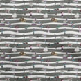 thumbnail image 1 of oneOone Rayon Gray Fabric Circus Craft Projects Decor Fabric Printed By The Yard 56 Inch Wide, 1 of 5