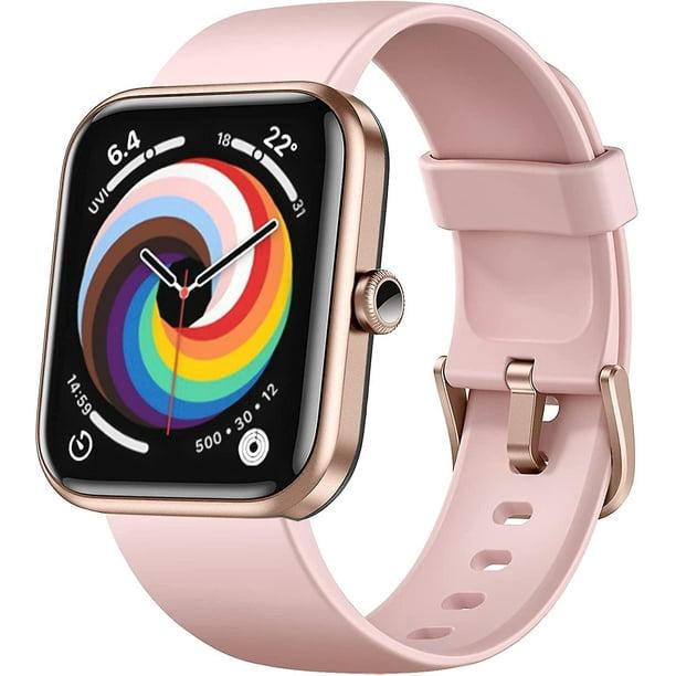 Smart Watches For Women Smart Watch For Android Phones Iphone Compatible Alexa Built in 1.69 Inch Touch Screen pink Walmart en linea