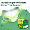 thumbnail image 2 of Anti Bacteria Period Panty for Girls & Women, (M-L), 10 Pcs, 360 Degree Overnight Coverage, 99.9% Bacteria Free, High Absorbency for Heavy Flow, Maternity Postpartum Disposable Panty, 2 of 5