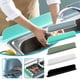 thumbnail image 2 of Protector de silicona para fregadero de cocina: diseño moderno, impermeable y antibacteriano, resistente a rayones, disponible en varios colores (gris, negro, blanco, verde, verde menta)., 2 of 5