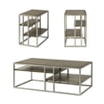 thumbnail image 5 of Wood Table Ensemble with Metal / Store Decoratives in Living Space / Elevate Room's Look, 5 of 6