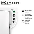 thumbnail image 5 of Keurig K-Compact Single-Serve K-Cup Pod Coffee Maker, White, 5 of 9