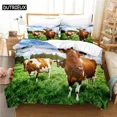 thumbnail image 1 of Bed Sheets Cow Bedding Set Duvet Cover Set Bedding Digital Printing Bed Linen Size Bedding Set Fashion Design Bed Sheets, 1 of 5