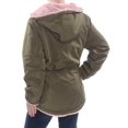 thumbnail image 2 of SANCTUARY $229 Womens New 1143 Green Faux Fur Reversible Hooded Parka Coat S B+B, 2 of 2