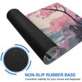 thumbnail image 3 of Japanese Mouse Mat, Pink Cherry Blossoms with Mount Fuji, Rectangle Large Non-Slip Rubber Gaming Mouse Pad with Stitched Edges, Office Mouse Pad for Women Men Kids, 31.5x11.8in, 3 of 7