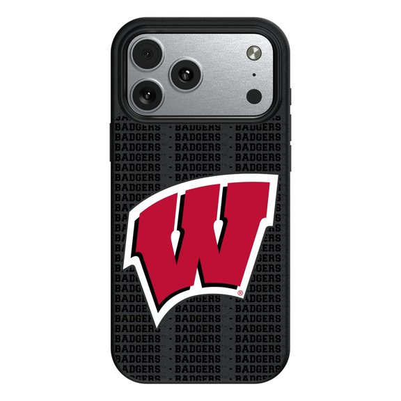 Wisconsin Badgers Primary Logo iPhone Magnetic Bump Case
