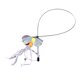 thumbnail image 2 of Varita interactiva para gatos con mango de alambre Flexible, juguetes interactivos con cebo vivo para gatitos y gatos, 2 of 8