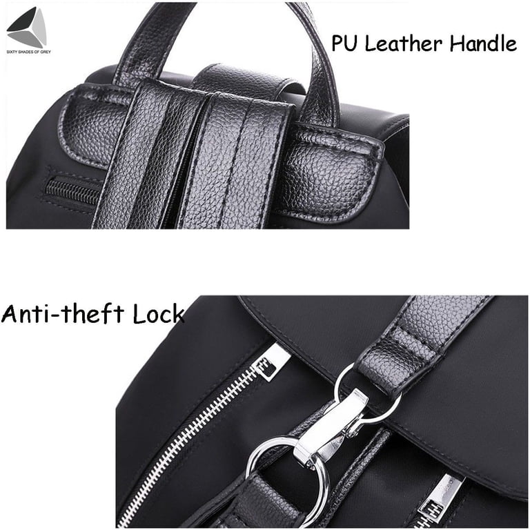 6779 Backpack Purse  Waterproof PU Leather Back pack Anti-Theft Backpack Amazon.com: CHERUTY Women Backpack Purse PU Leather Anti  main image 2