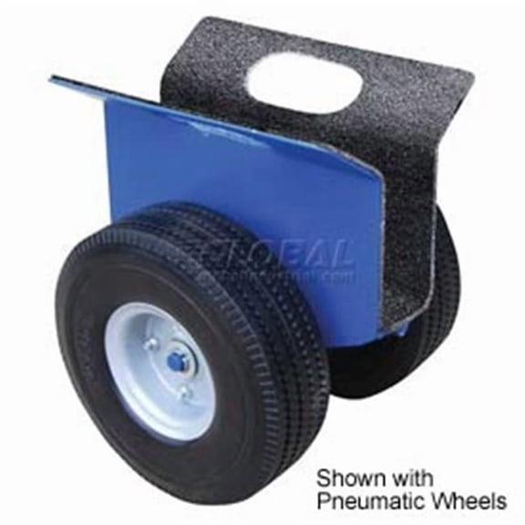 Vestil PLDL-HD-4-8MR 8 in. Plate & Slab Cradle Dolly with Rubber Wheels - Capacity 1200 lbs