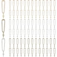 thumbnail image 1 of 60 colgantes con cadena de bolas, 3 colores, crucifijos, mini colgantes, cuentas colgantes, 1 of 5