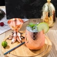 thumbnail image 3 of Dengjunhu 550ml Pineapple Shape Moscow Mule Copper Mug Cocktail Coffee Milk Cup Drinkware, 3 of 7