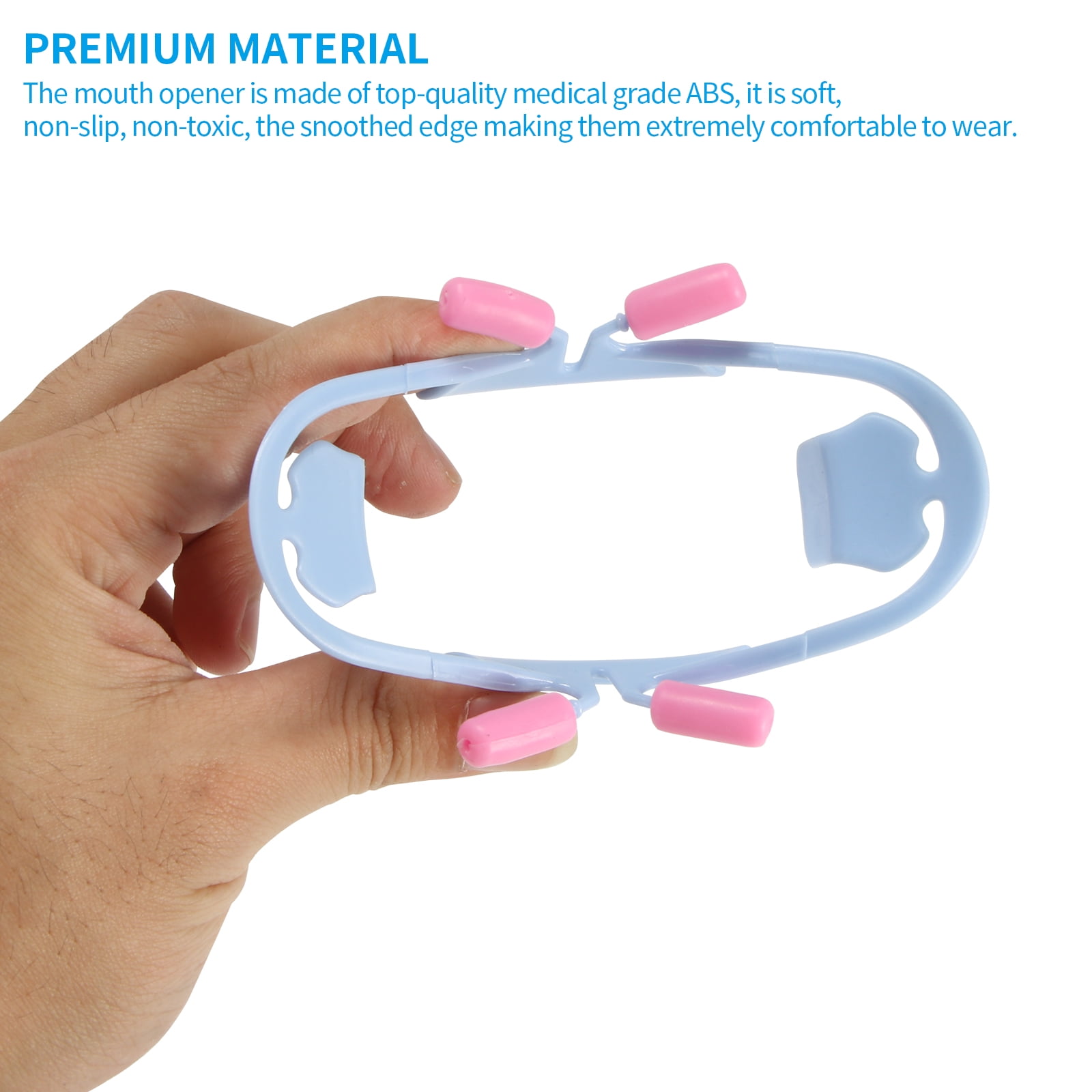 Dental Mouth Opener Kit – 2-Piece C-Shaped Retractor For - View #12