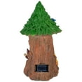 thumbnail image 5 of Northlight 14" Solar Lighted Welcome Gnome Tree House Outdoor Garden Statue, 5 of 5